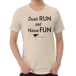 Just Run & Have Fun Lure Coursing T-Shirts - Light