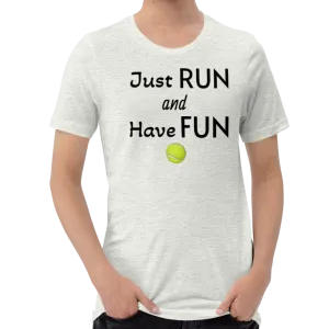 Just Run Tennis Ball T-Shirts - Light