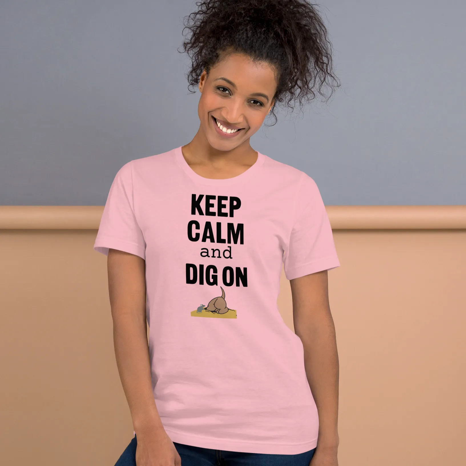 Keep Calm & Dig On T-Shirts - Light