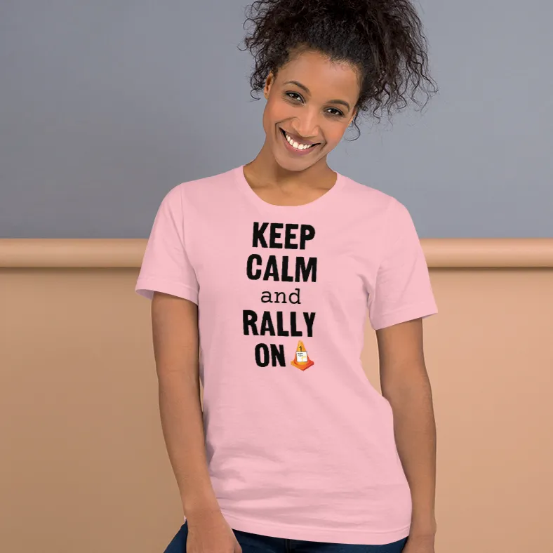 Keep Calm & Rally On T-Shirts - Light