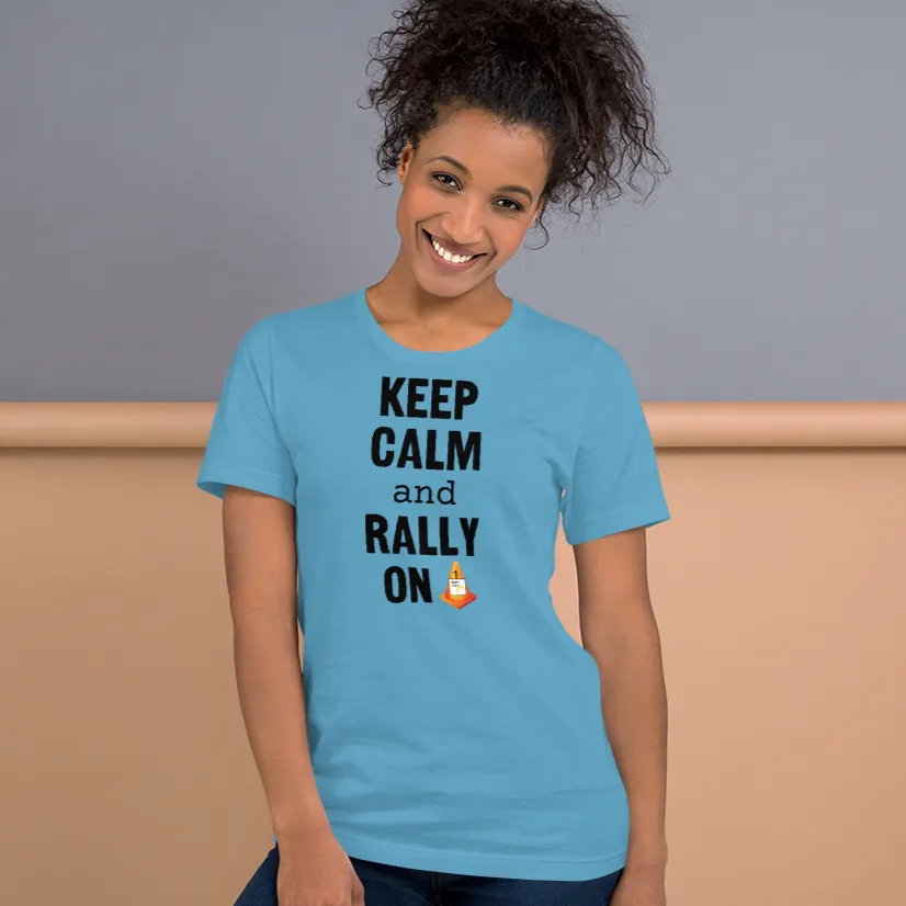 Keep Calm & Rally On T-Shirts - Light