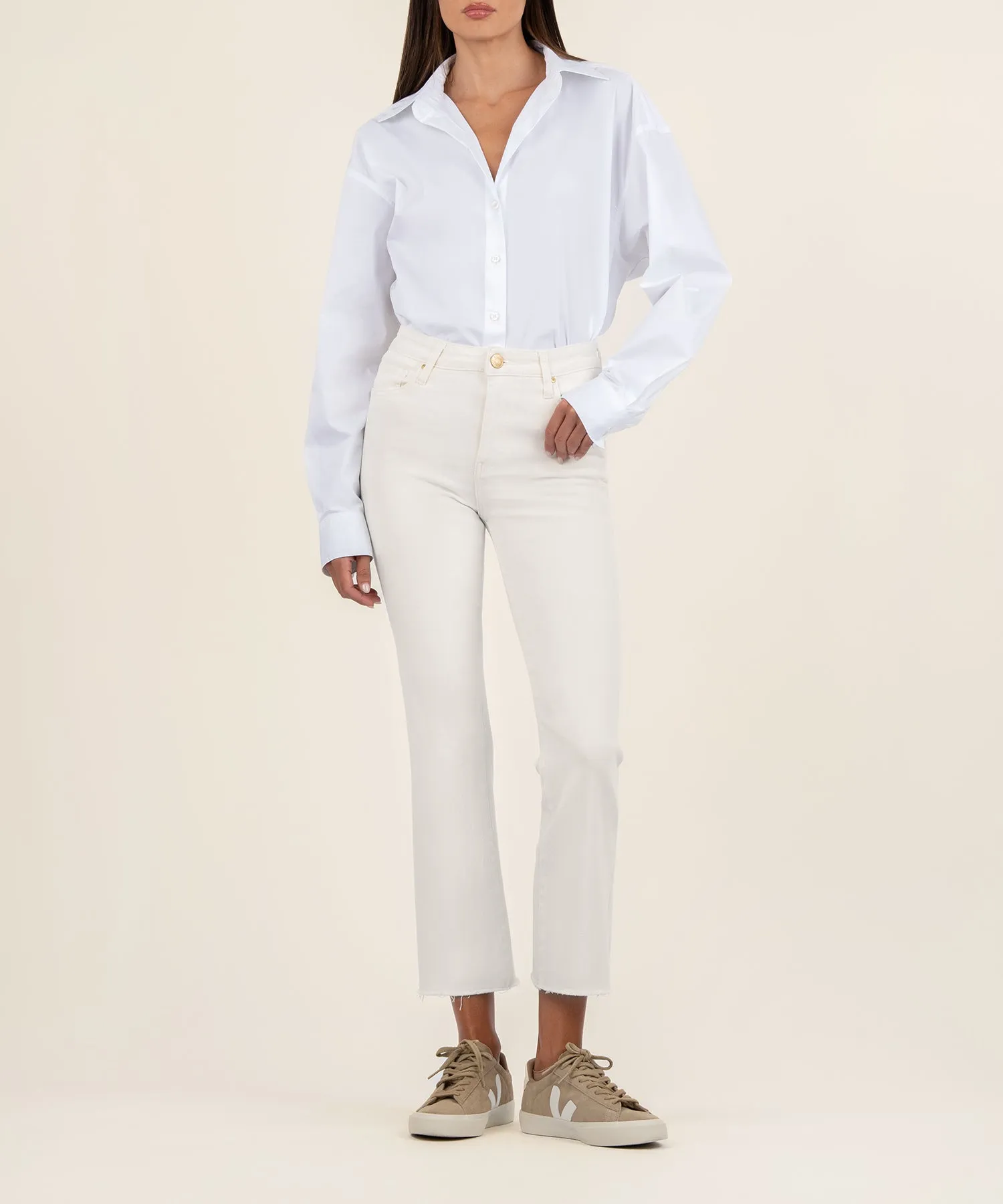 Kelsey High Rise Ankle Flare