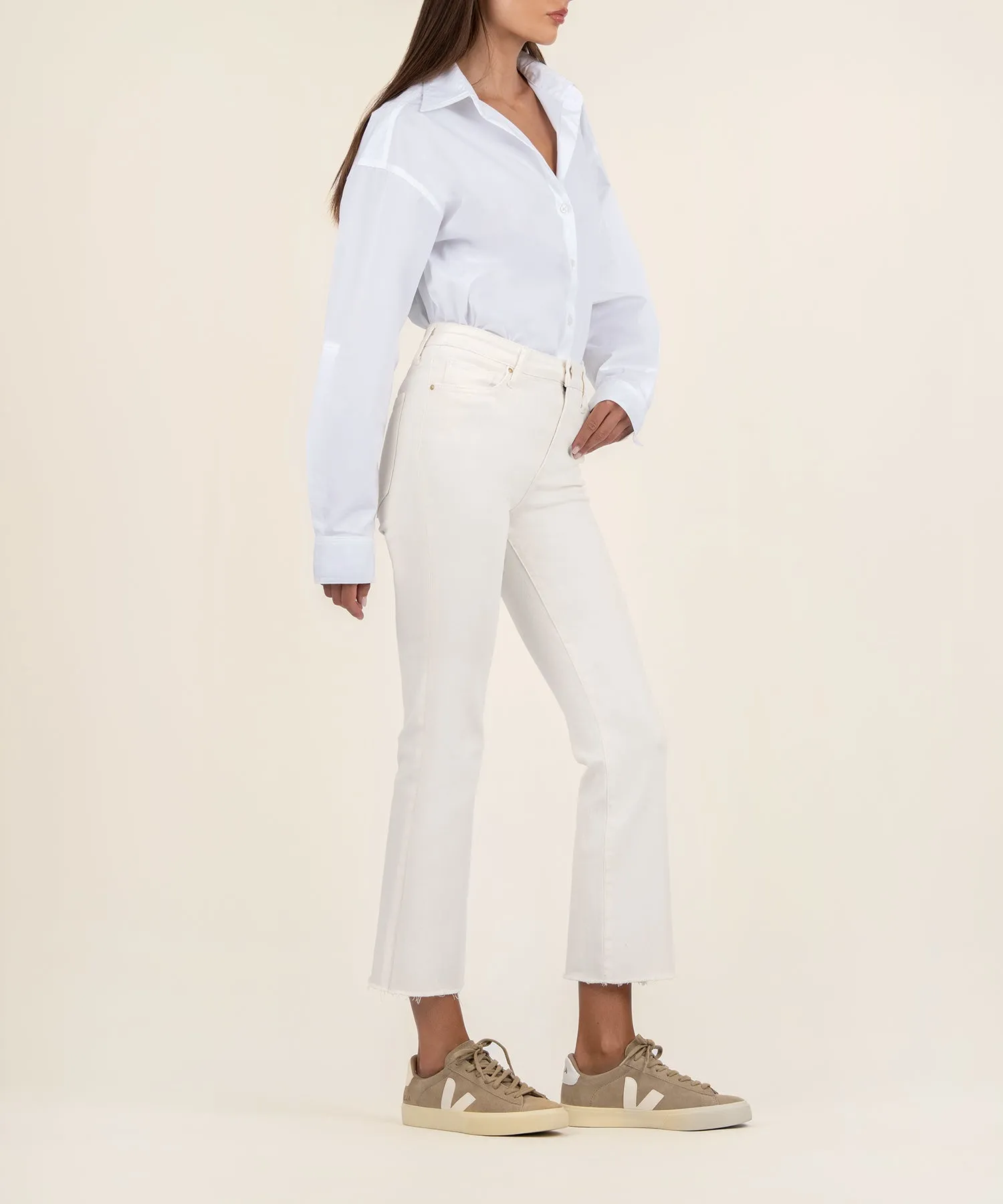 Kelsey High Rise Ankle Flare