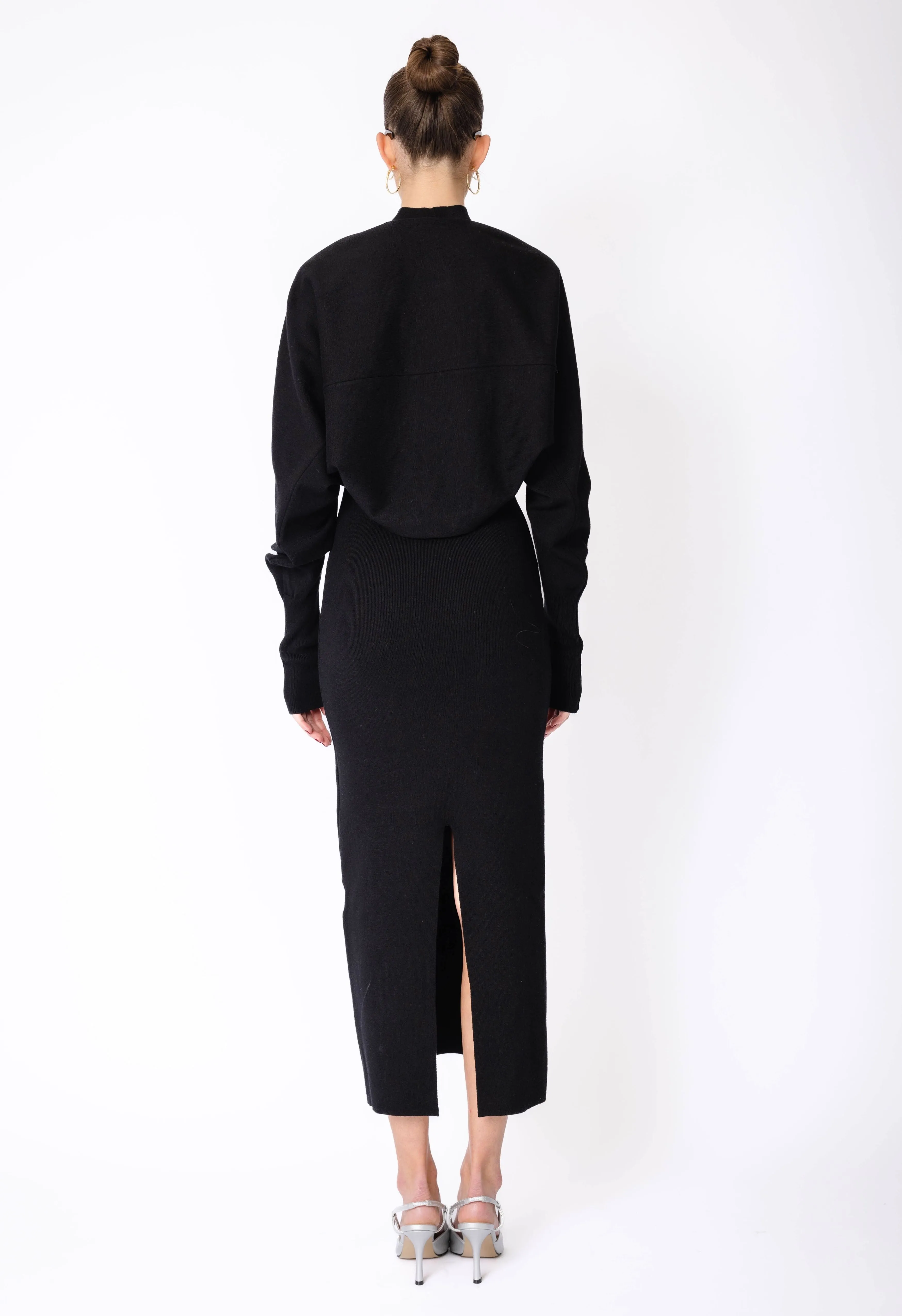 Knit Shrug in Black