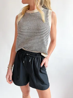 Knowles Textured Knit Vest