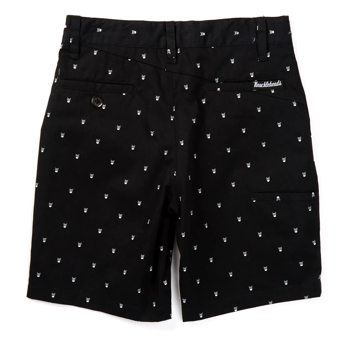 Knuckleheads Baby Toddler Kids Skull Shorts