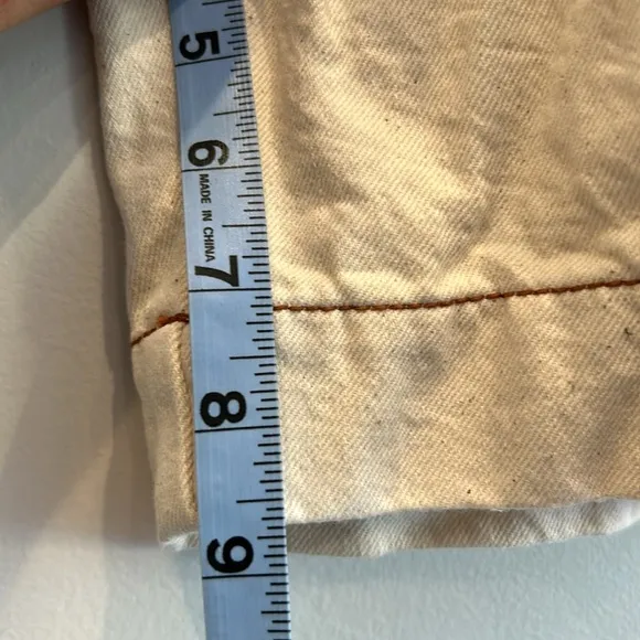 Kowtow Journey Shorts in Greige Denim