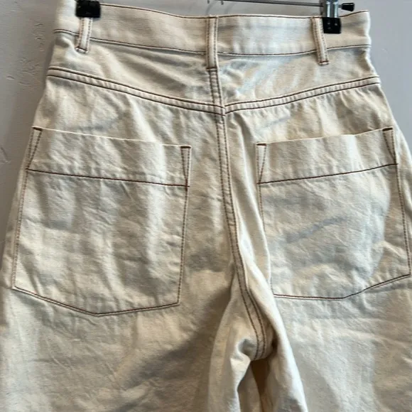 Kowtow Journey Shorts in Greige Denim