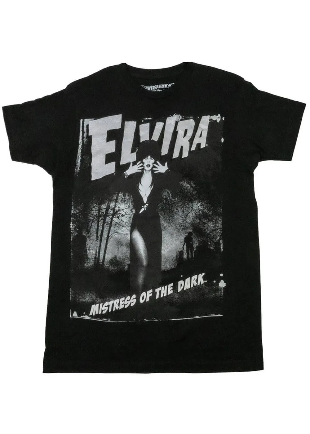 Kreepsville Elvira Zombie T-Shirt Black