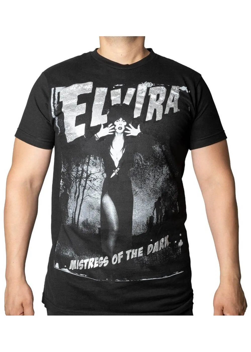Kreepsville Elvira Zombie T-Shirt Black