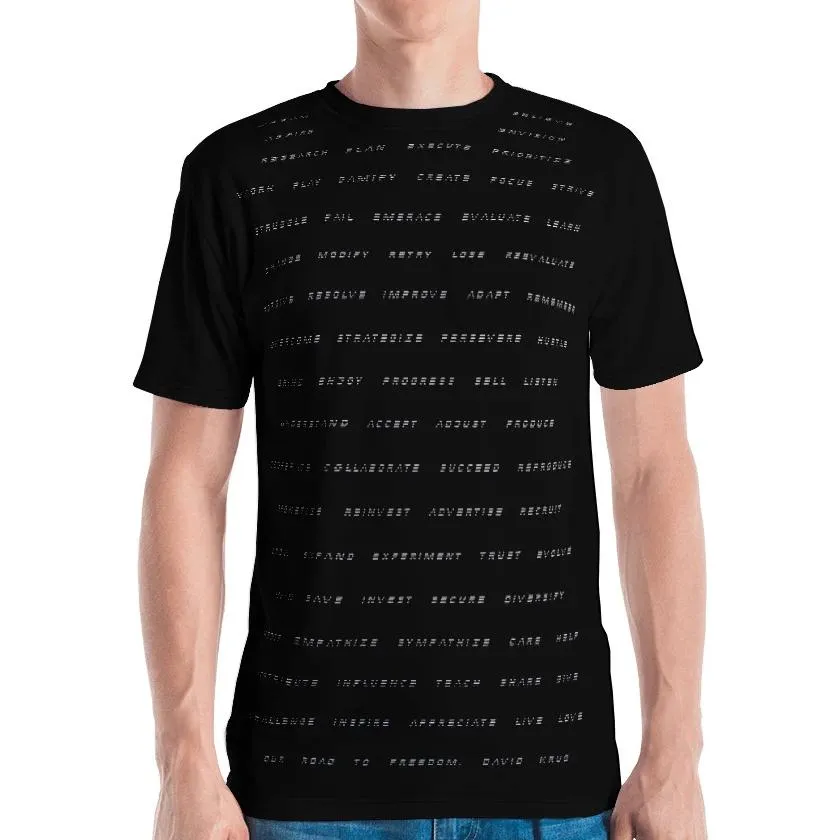 Krug Motivational Pattern T-shirt 90ITWC