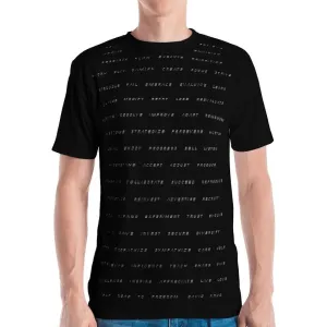 Krug Motivational Pattern T-shirt 90ITWC