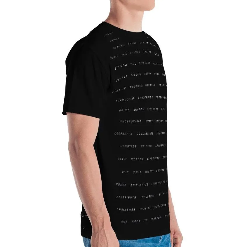 Krug Motivational Pattern T-shirt 90ITWC