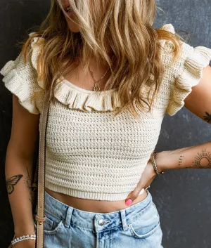 Kyra Knitted Crop Top
