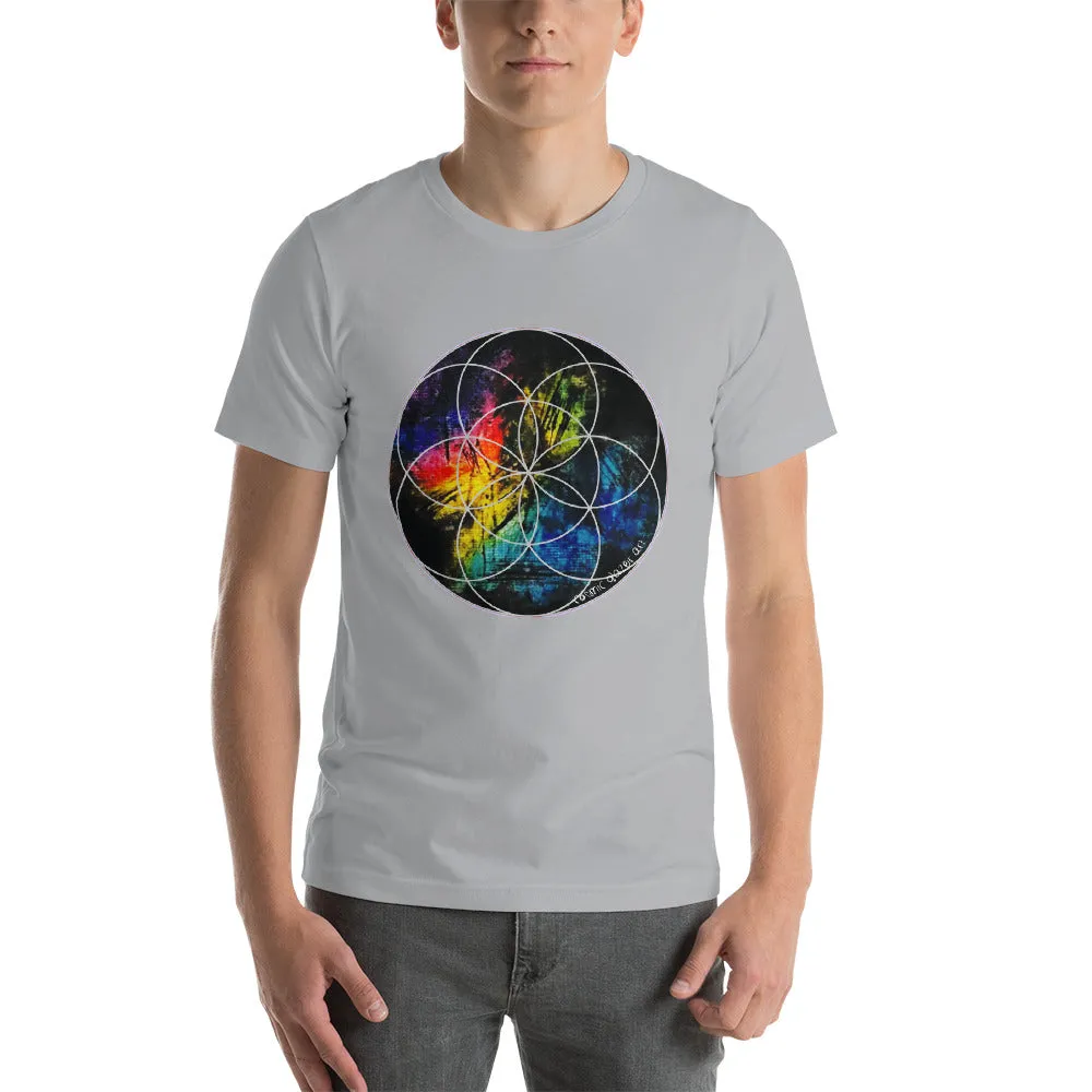 Labradorite Seed of Life Unisex Tee
