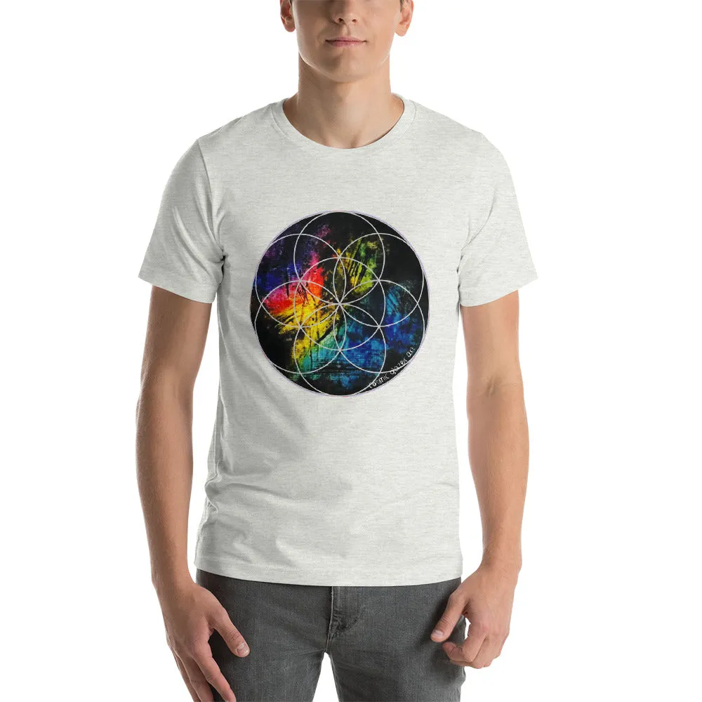 Labradorite Seed of Life Unisex Tee