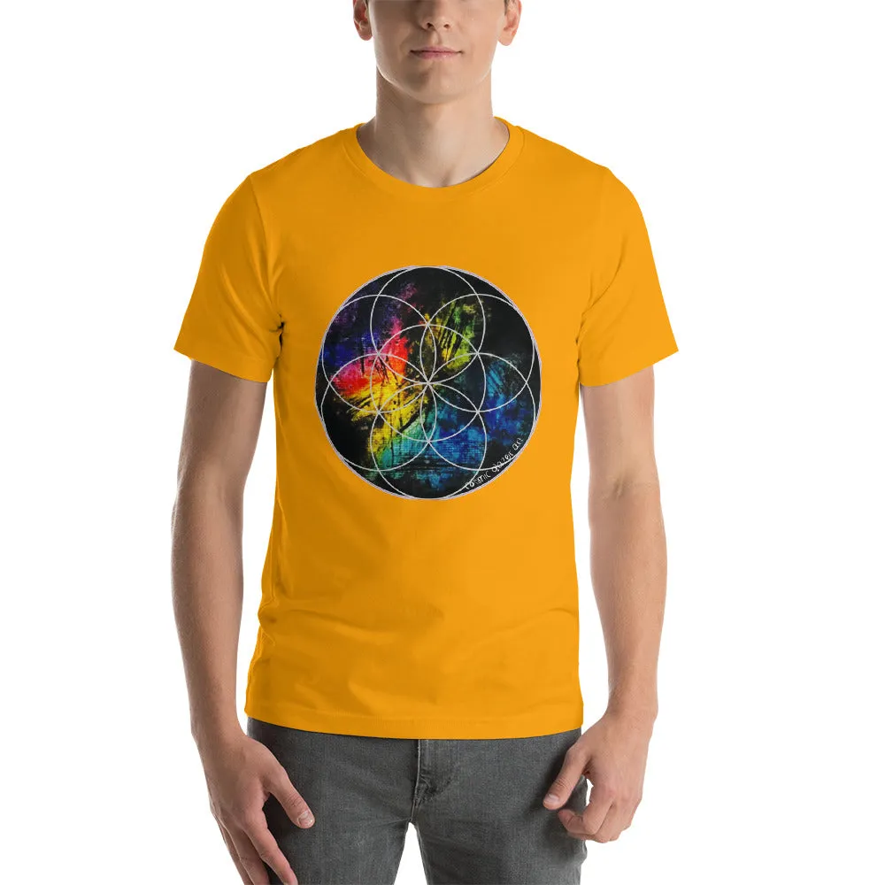 Labradorite Seed of Life Unisex Tee
