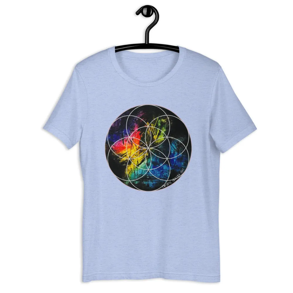 Labradorite Seed of Life Unisex Tee
