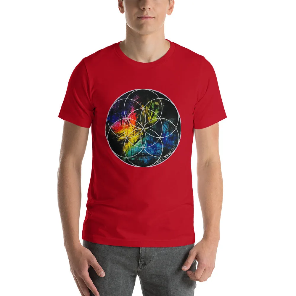 Labradorite Seed of Life Unisex Tee
