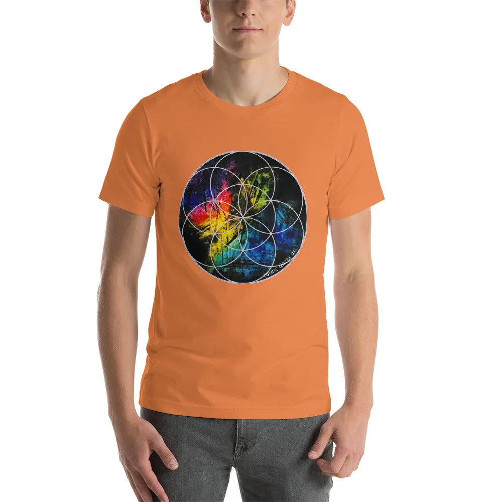Labradorite Seed of Life Unisex Tee