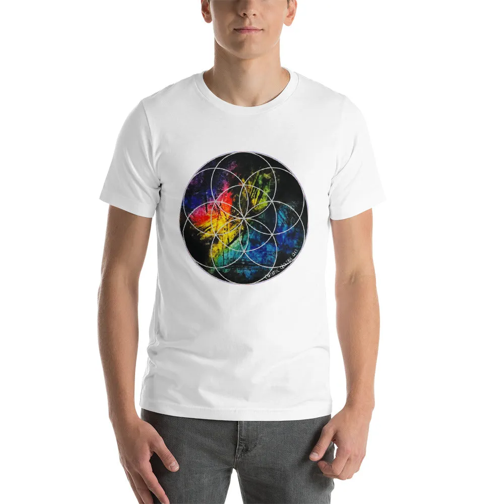 Labradorite Seed of Life Unisex Tee
