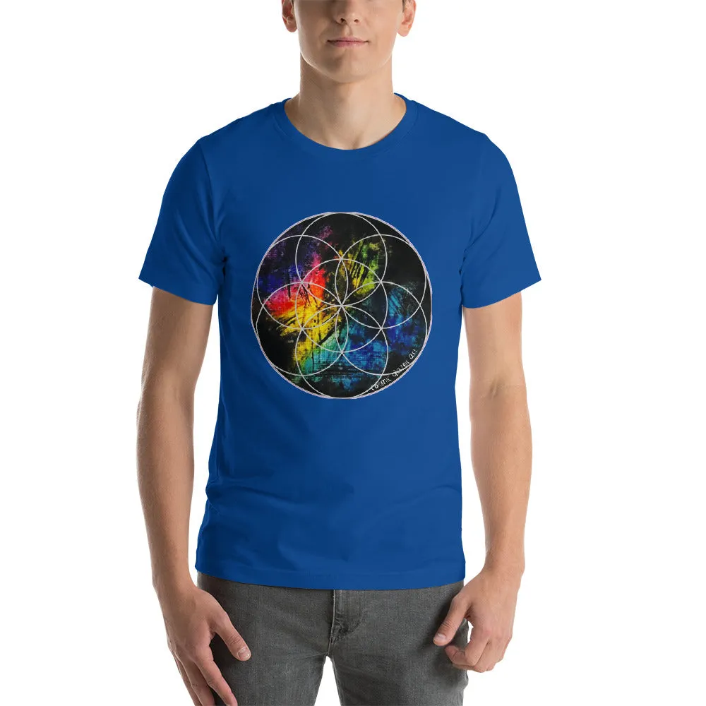 Labradorite Seed of Life Unisex Tee