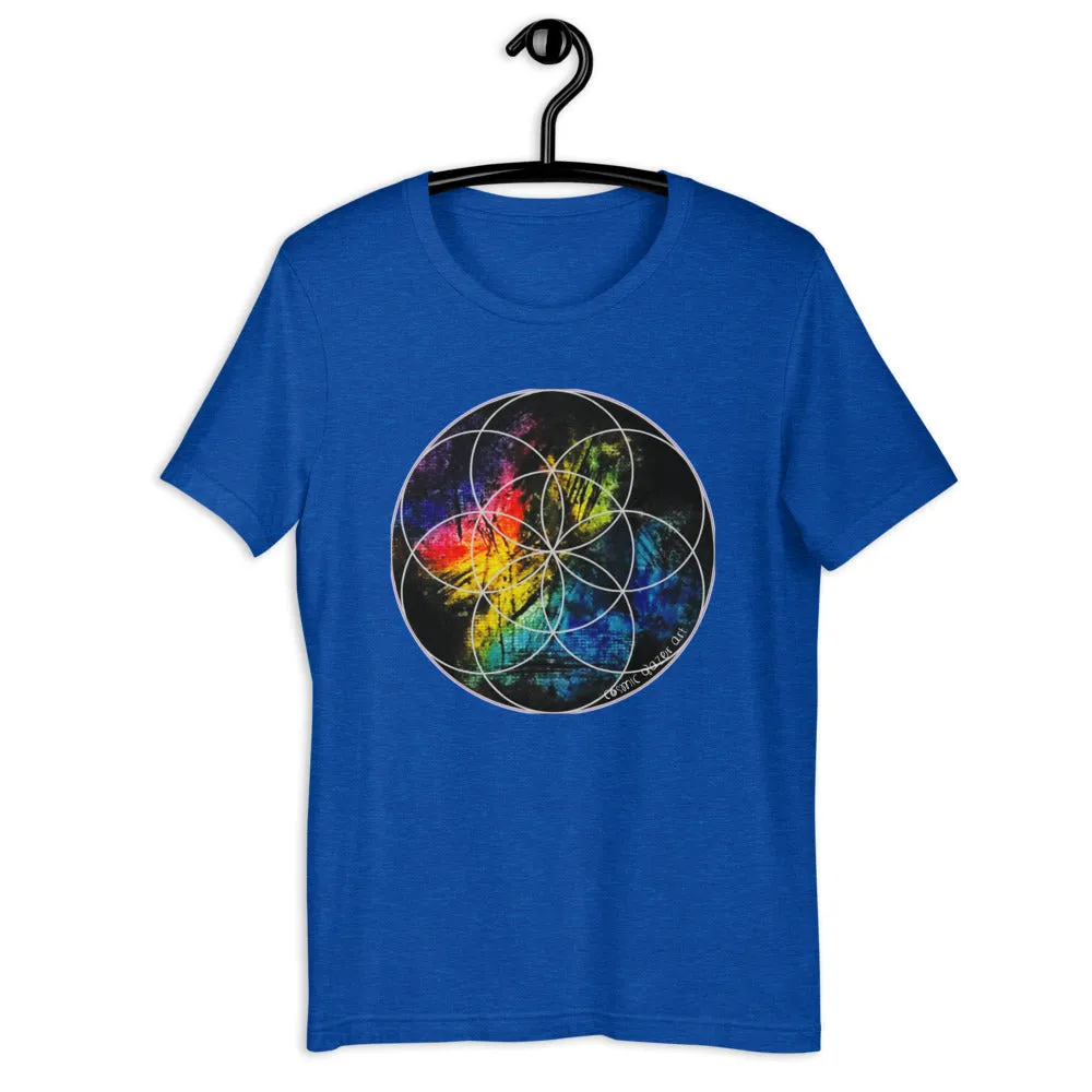Labradorite Seed of Life Unisex Tee