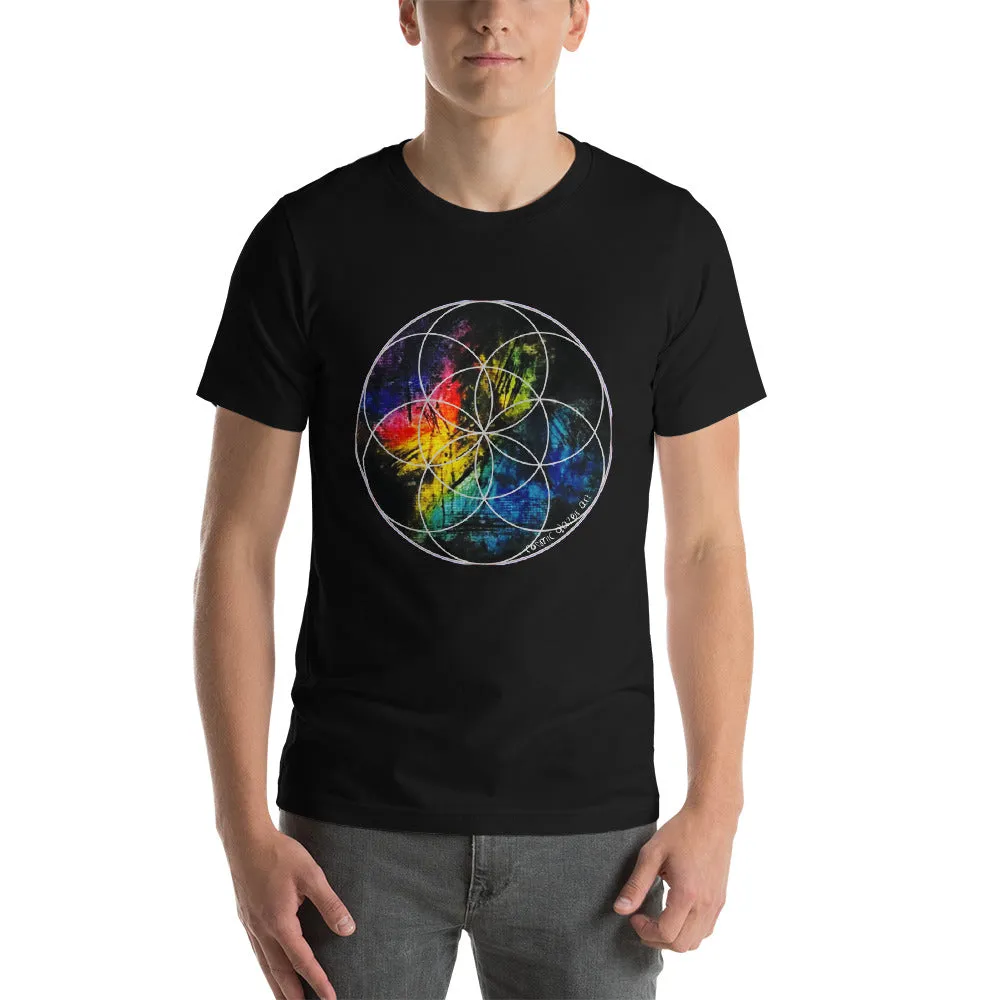 Labradorite Seed of Life Unisex Tee