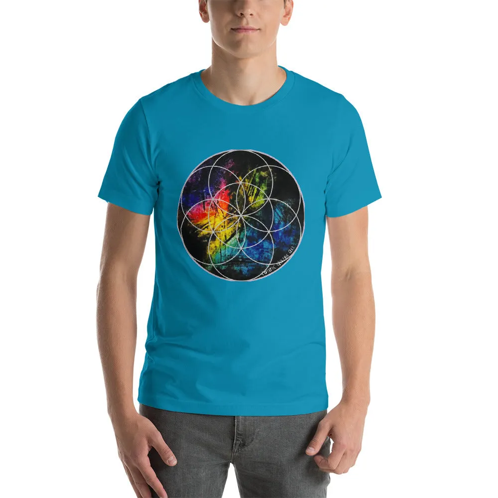 Labradorite Seed of Life Unisex Tee