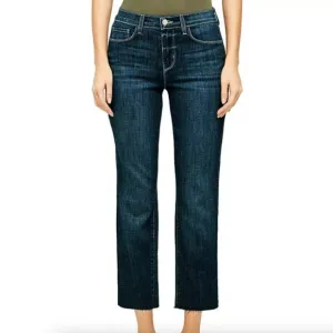 L'AGENCE Sada Cropped Slim Jeans in Utica sz 30