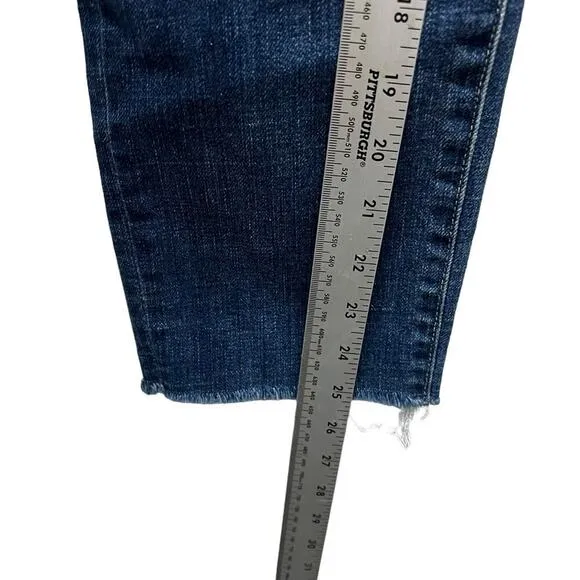 L’agency Sada High Rise Cropped Jeans in Mesa Women’s Size 24