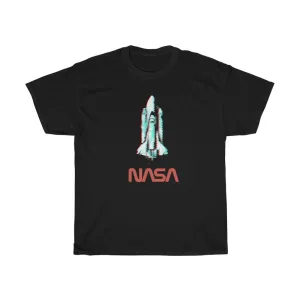 Launch (Blue) - Heavy Cotton Tee