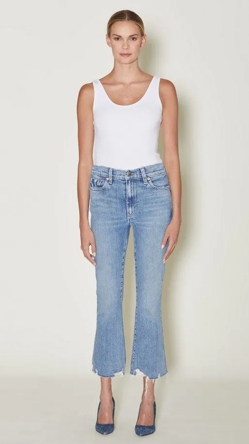 Le Jean Bella Crop Flare - Beach House