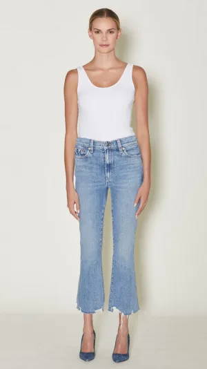 Le Jean Bella Crop Flare - Beach House