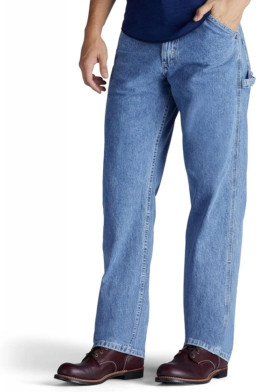 Lee LEE Men's Dungarees Losse-Fit Carpenter Jean A0049