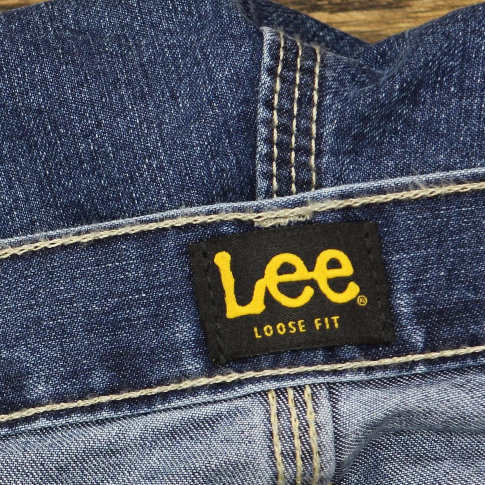 Lee LEE Men's Dungarees Losse-Fit Carpenter Jean A0049