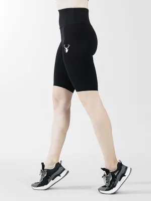 Leera Black Compression Shorts