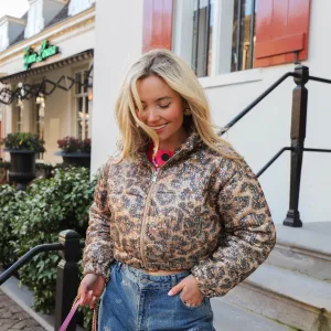 Leo glitter bomber jack