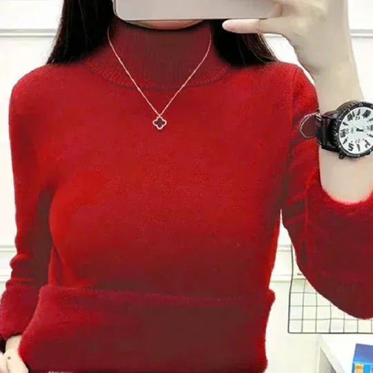 Letitia - Strickpullover mit Rollkragen
