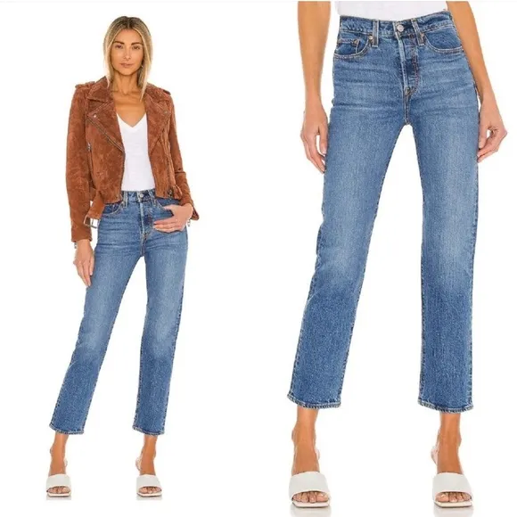 Levi's Wedgie High Rise Jeans‎ 34