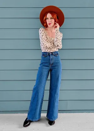 Lia Blue Sailor Jean <br> <i> ankle length </i>