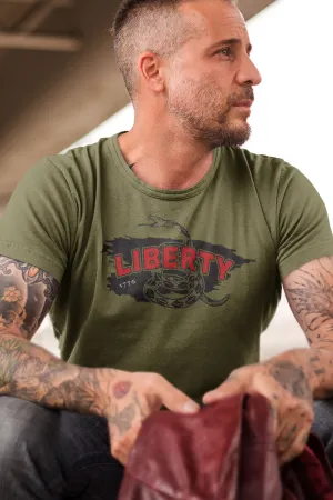 Liberty - Patriotic Lifestyle T Shirt Made in America