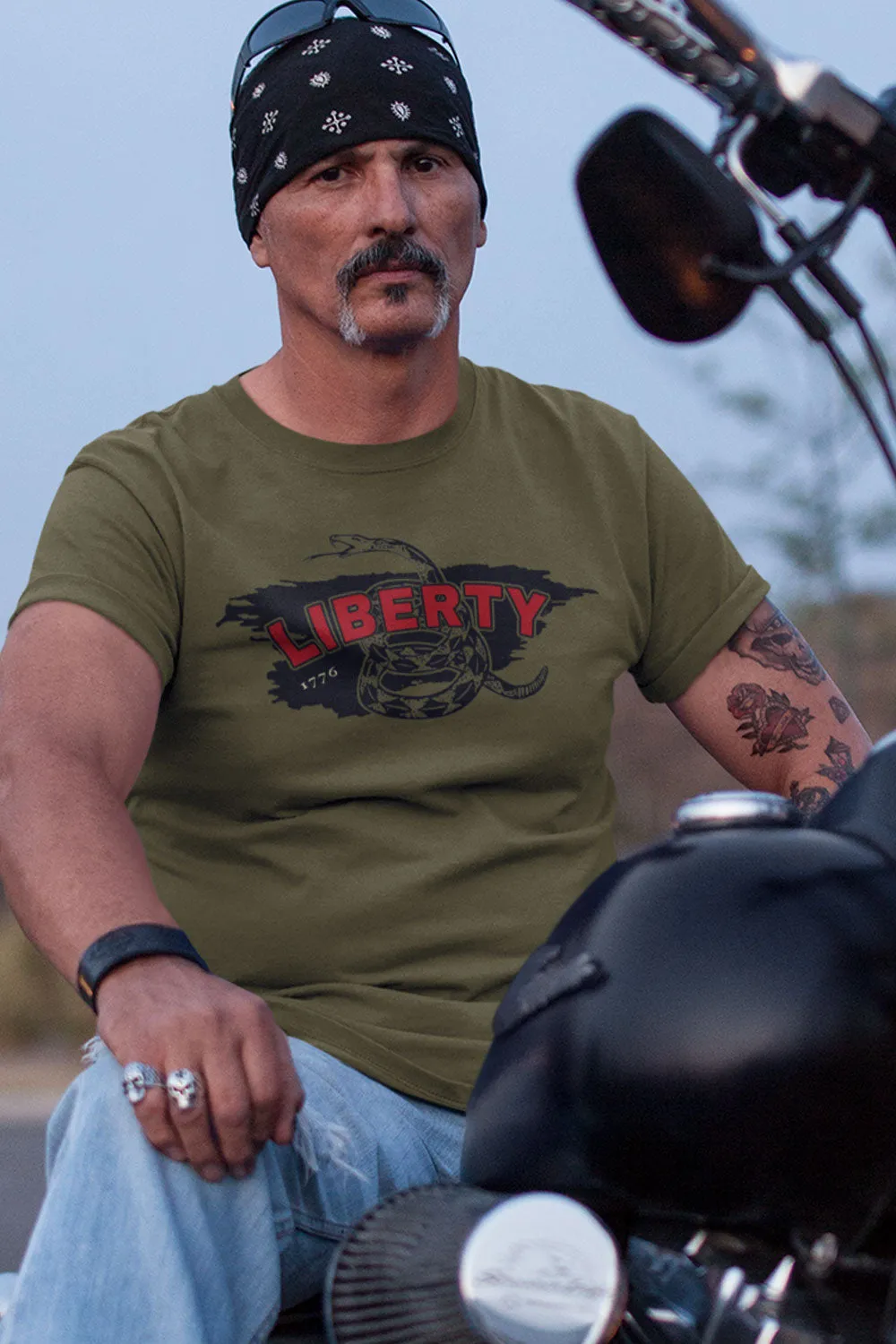 Liberty - Patriotic Lifestyle T Shirt Made in America