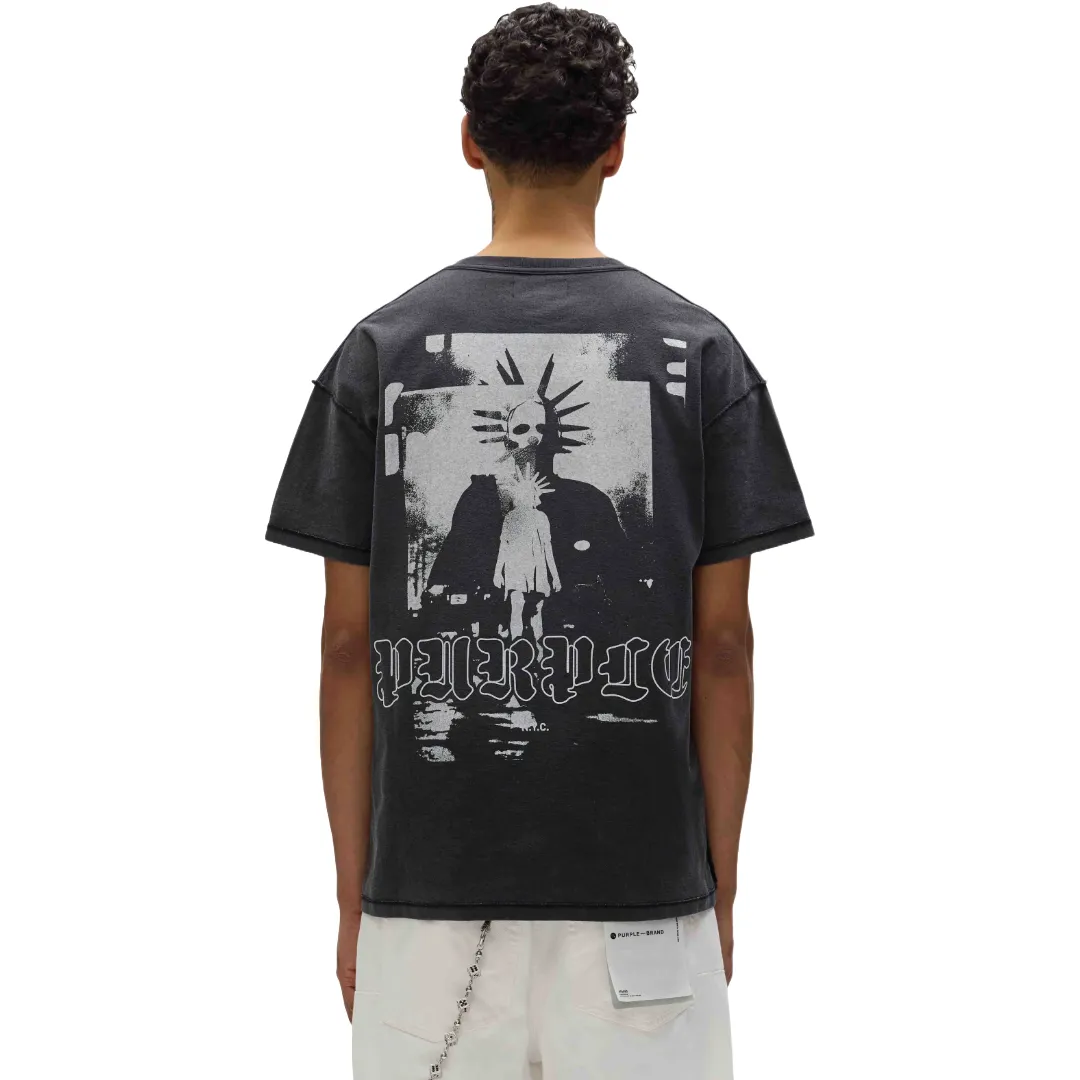 LIBERTY TEE DARK GREY