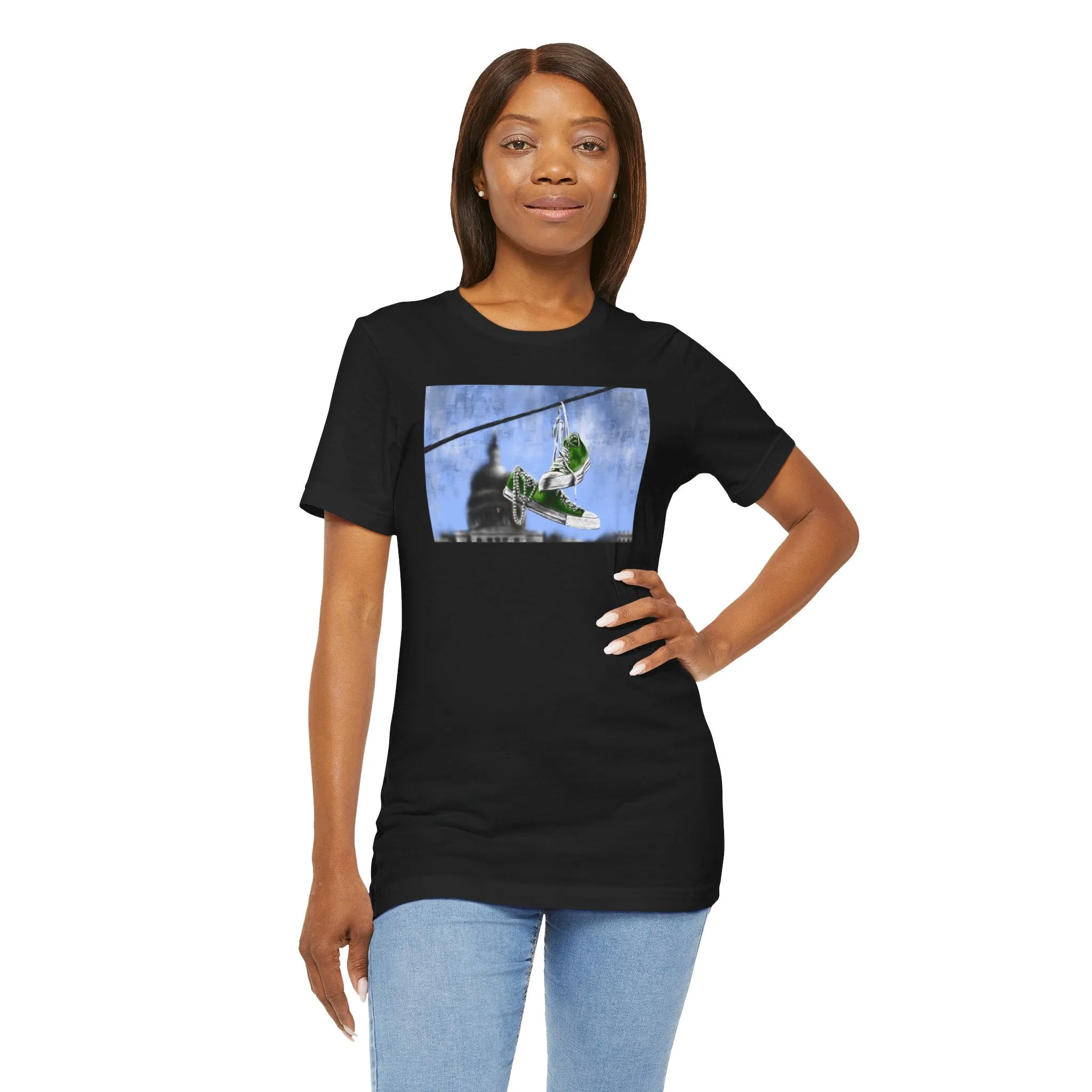 Lime ‘brat’ edition | Chucks & Pearls Unisex T-Shirt