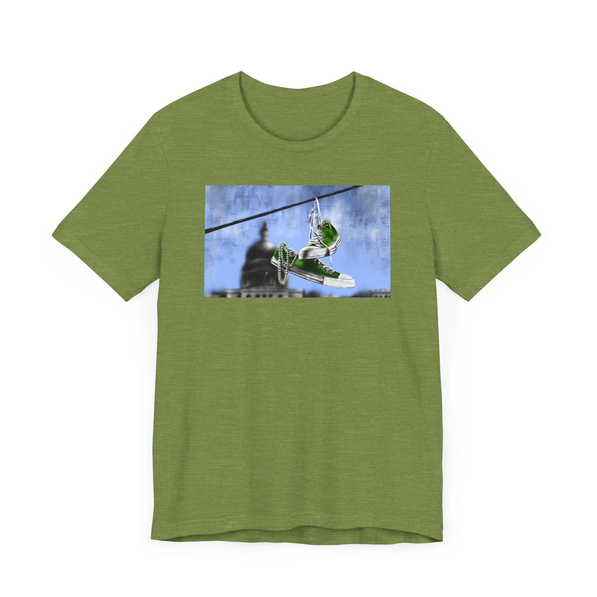 Lime ‘brat’ edition | Chucks & Pearls Unisex T-Shirt