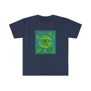 Limited Edition Cosmic Over Cosmetic Soft Cotton SS Tee - Lagoon Life