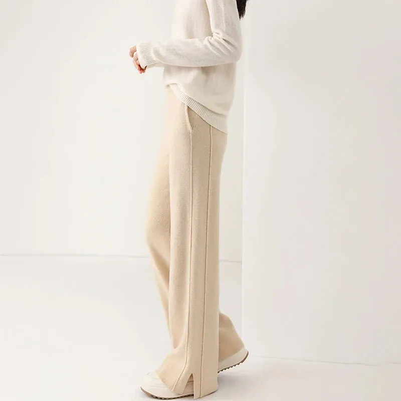 Lisa | Knitted Trousers | Comfortable and Elegant | Luxury Fabric Blend