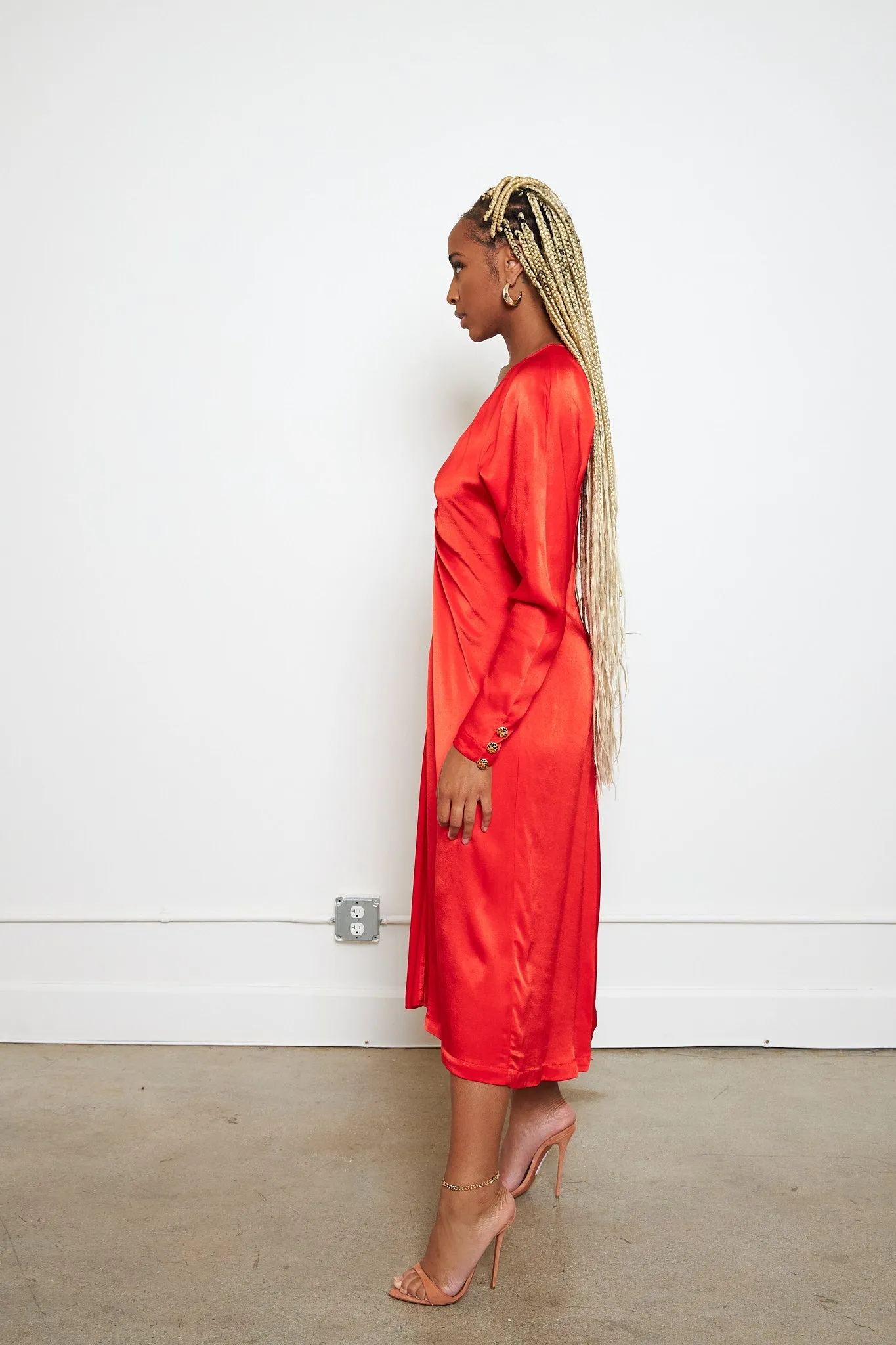 Long Sleeve Midi Dress