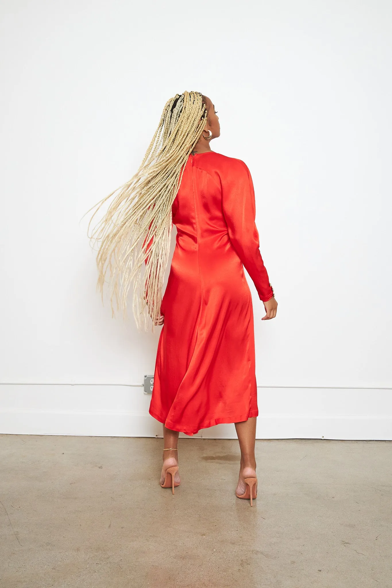 Long Sleeve Midi Dress